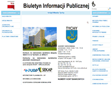 Tablet Screenshot of bip.umtychy.pl